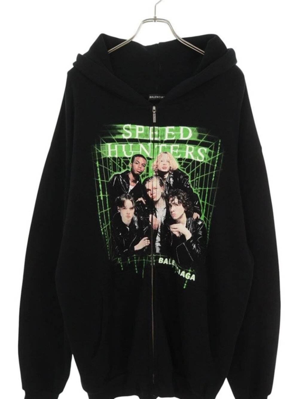 Balenciaga Speedhunters Zip Up Hoodie